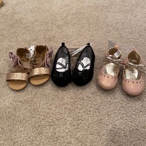 Koala kids size 7 girls shoes. 3 pair. All new.